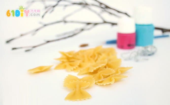 Butterfly Face Making Beautiful Ornaments