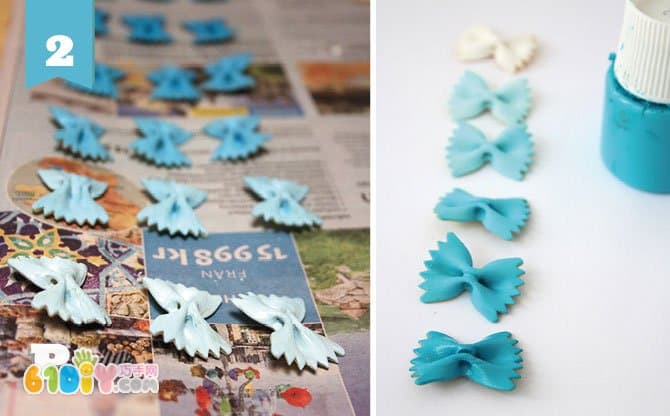 Butterfly Face Making Beautiful Ornaments