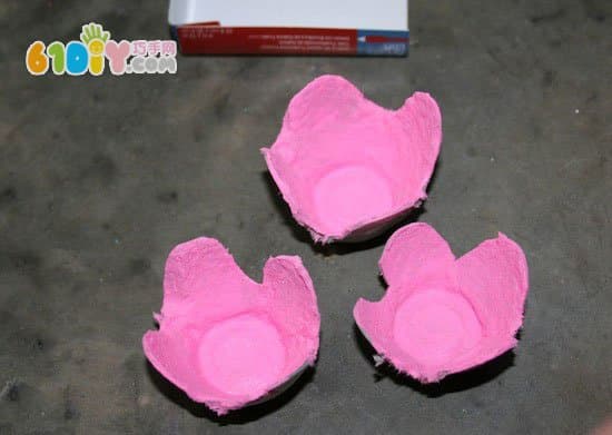 Mother's Day Gift DIY Eggs Manufacture Tulip Decoration
