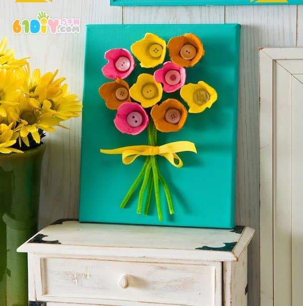 Mother's Day Gift DIY Eggs Manufacture Tulip Decoration