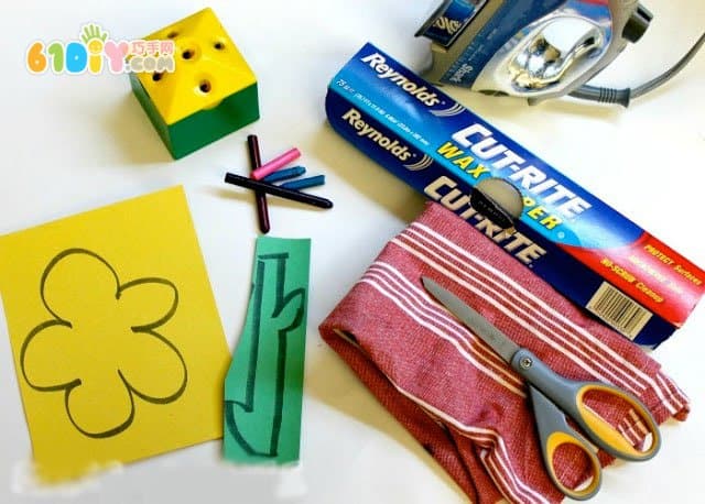 Parent-Child Handmade Spring Flower Window Ornament