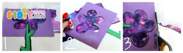 Parent-Child Handmade Spring Flower Window Ornament