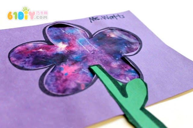 Parent-Child Handmade Spring Flower Window Ornament