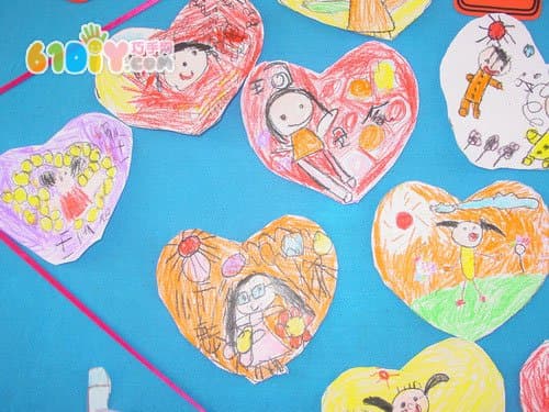 Mother's Day Kindergarten Art Project - I Am Painting My Mother