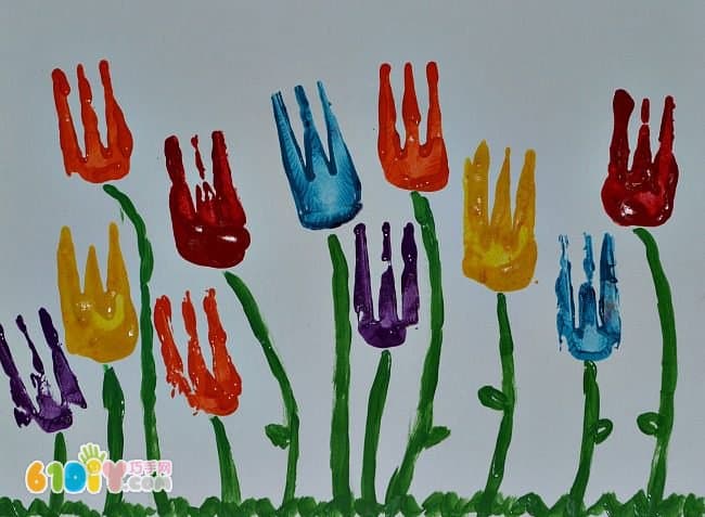 Painting with a fork
