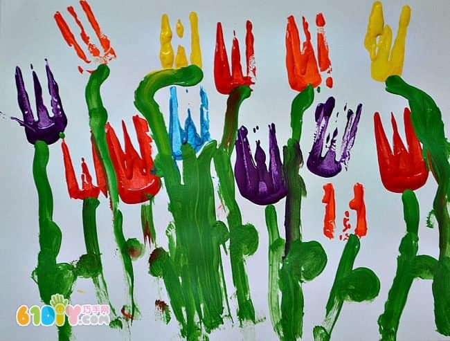 Painting with a fork