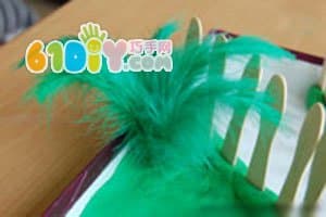 How to make small plants from paper
