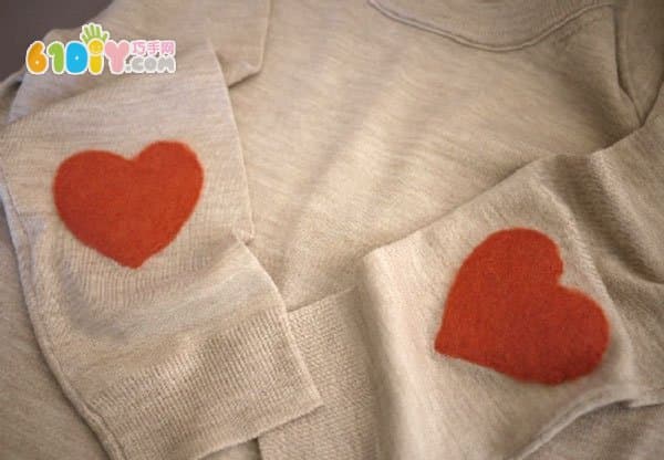 Add a love pattern to your clothes