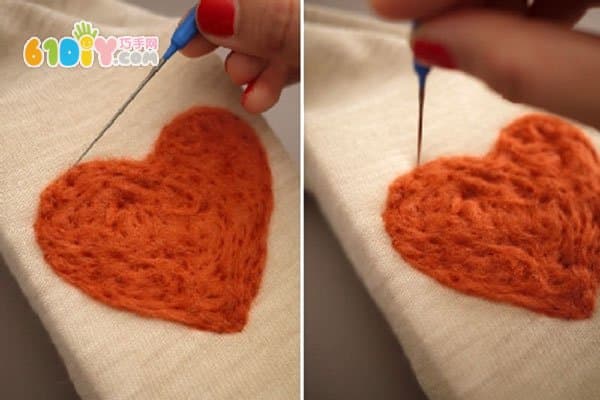 Add a love pattern to your clothes