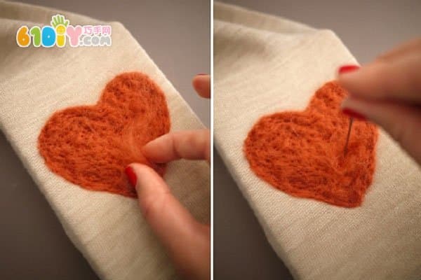 Add a love pattern to your clothes