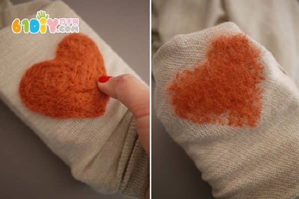 Add a love pattern to your clothes