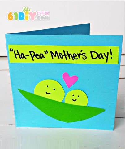 Card for mom pea doll and mom