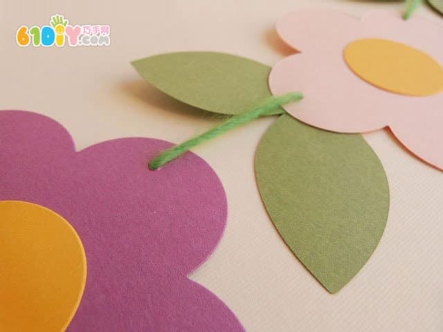 Mother's Day Handmade Gift Flower Necklace and Flower Pot