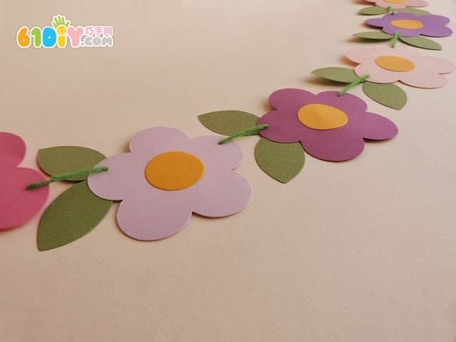 Mother's Day Handmade Gift Flower Necklace and Flower Pot