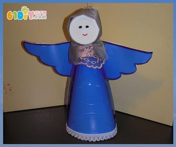 Beverage bottle handmade cute angel