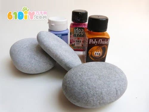 Baby toy DIY stone car