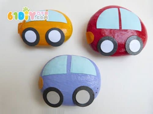 Baby toy DIY stone car