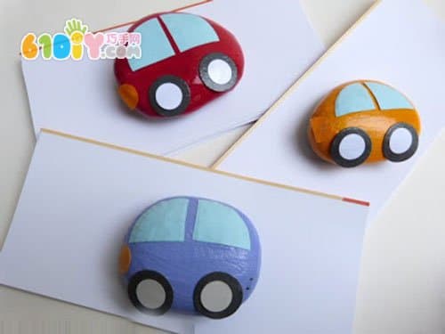 Baby toy DIY stone car