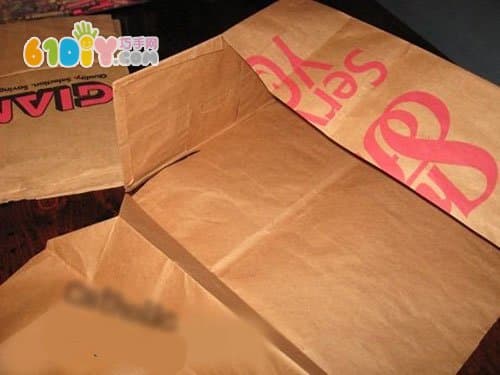Leather Color Paper Bag for Indian Environmental Protection Clothing
