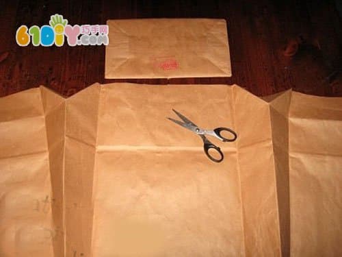 Leather Color Paper Bag for Indian Environmental Protection Clothing
