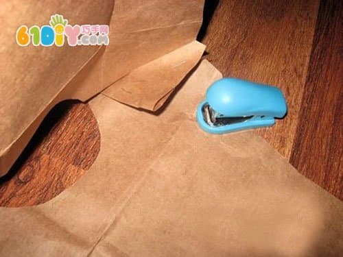 Leather Color Paper Bag for Indian Environmental Protection Clothing