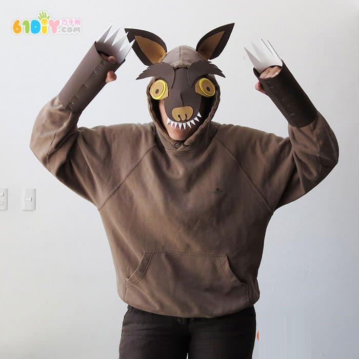 Homemade animal costume