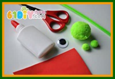 Hair ball hair root making mini monster