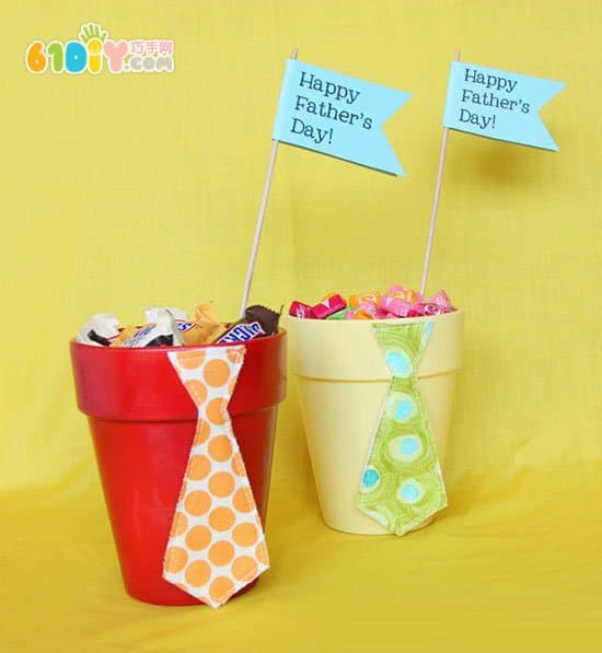 Father's Day Gifts Jars filled with candy