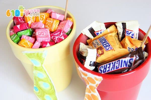 Father's Day Gifts Jars filled with candy