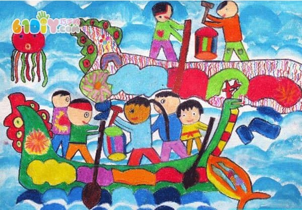 Dragon Boat Festival Children's Painting