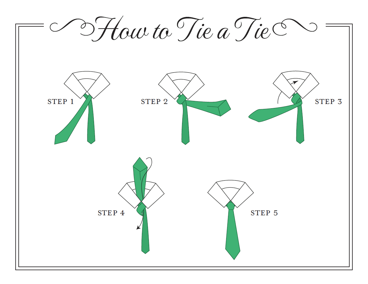 Teach dad how to tie