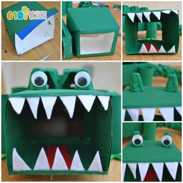 Waste making crocodile