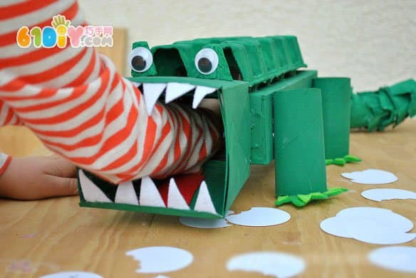 Waste making crocodile