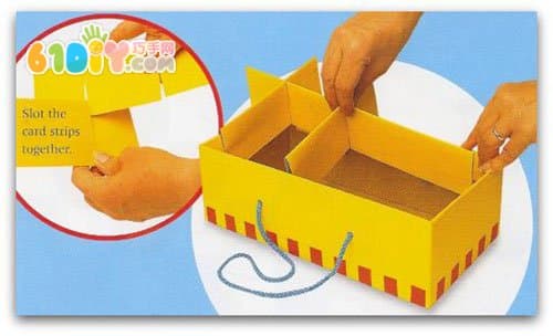 Shoe box making stationery storage box