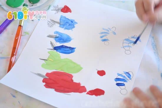 Board game production: good hungry caterpillar