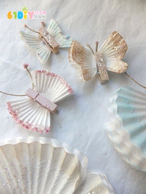 Cake Paper Butterfly Craft