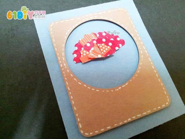 Carnation Greeting Card Making Steps