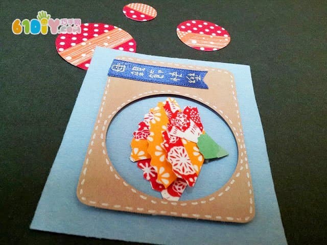 Carnation Greeting Card Making Steps