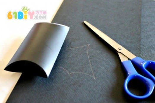 Cute Roll Paper Tube Bat Making Method