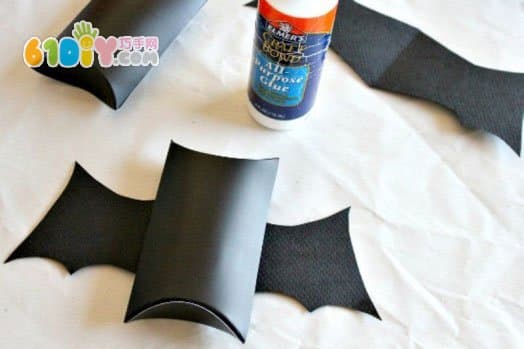 Cute Roll Paper Tube Bat Making Method