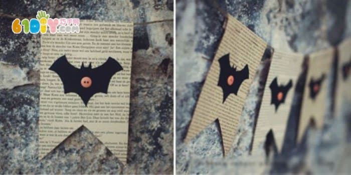 Simple Halloween Bat Ornaments