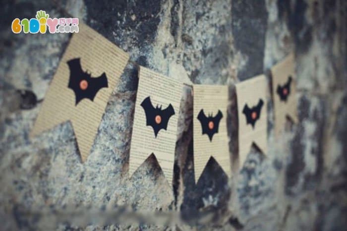 Simple Halloween Bat Ornaments