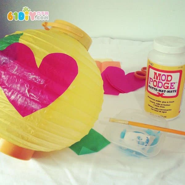 Children's Mid-Autumn Festival DIY Love Lantern