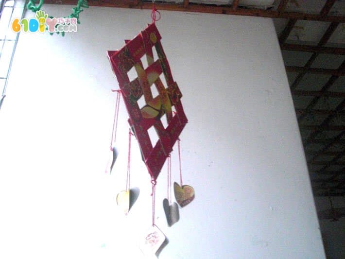 Kindergarten Mid-Autumn Festival Corridor Hanging Mooncake Box Lantern