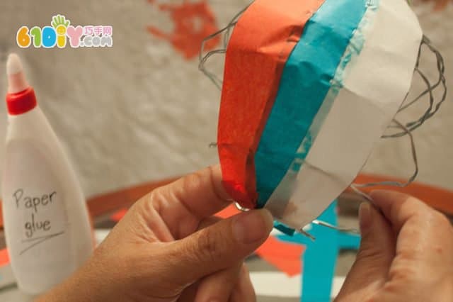 How to make a spherical lantern