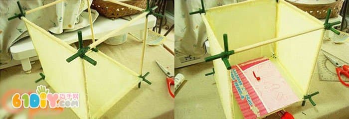 Handmade disposable chopsticks lanterns for Mid-Autumn Festival