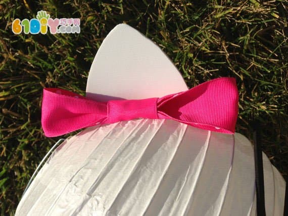 Mid-Autumn Festival handmade KITTY cat cartoon lantern making