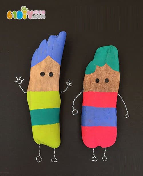 Handmade Wooden Dolls for the Home