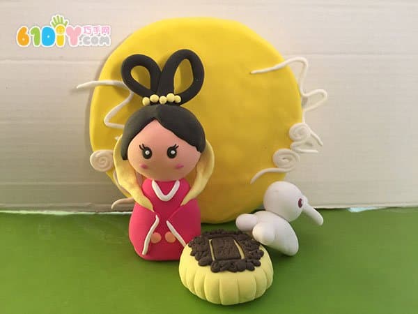 Clay Making Mid-Autumn Festival Moon