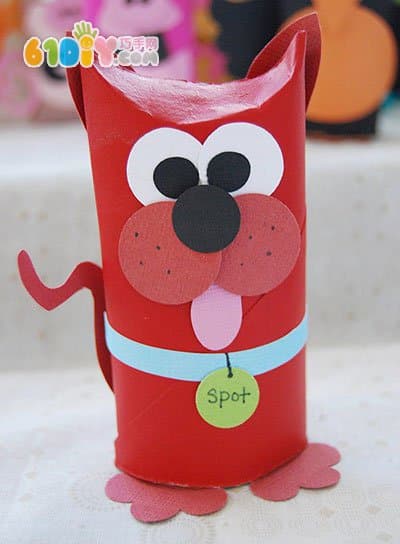 Cute roll paper animal handmade